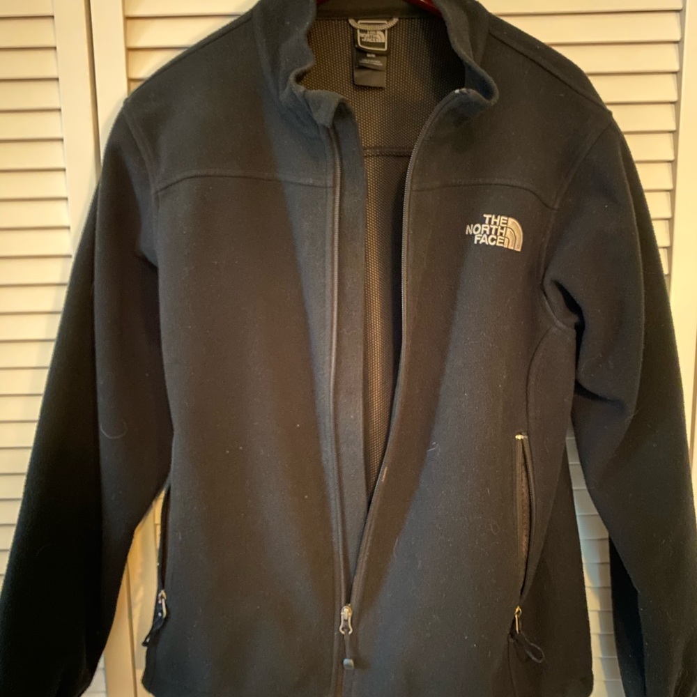 The North Face Windwall zipper jacket black